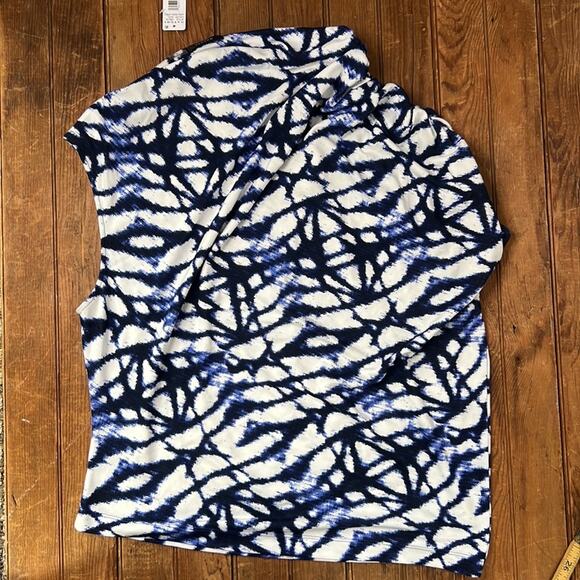 Women’s Natori Akira sleeveless jersey drape top size large New NWT - Picture 7 of 8